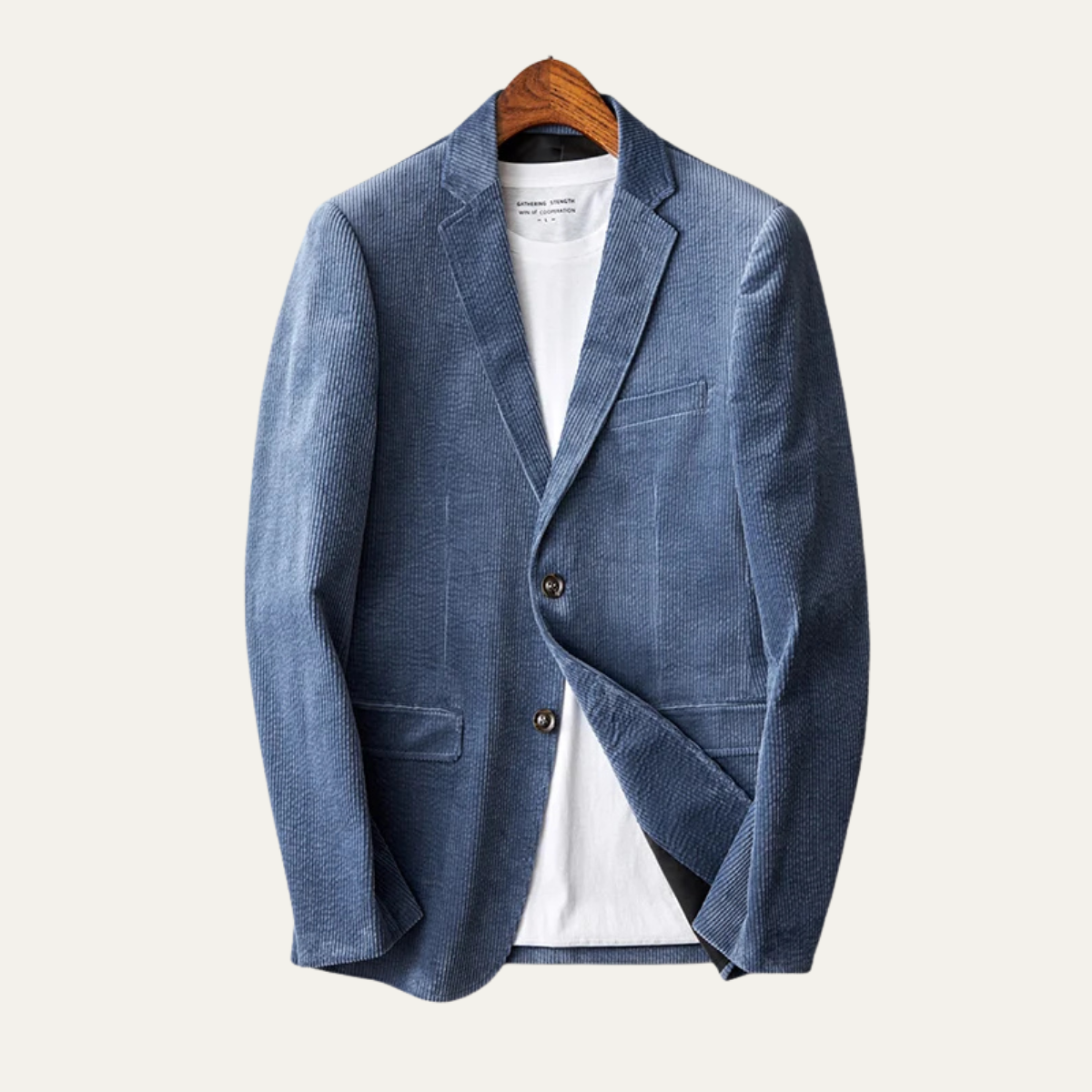 Le Blazer en Velours Côtelé Élégant Slim Fit pour Homme Menaggio — 8