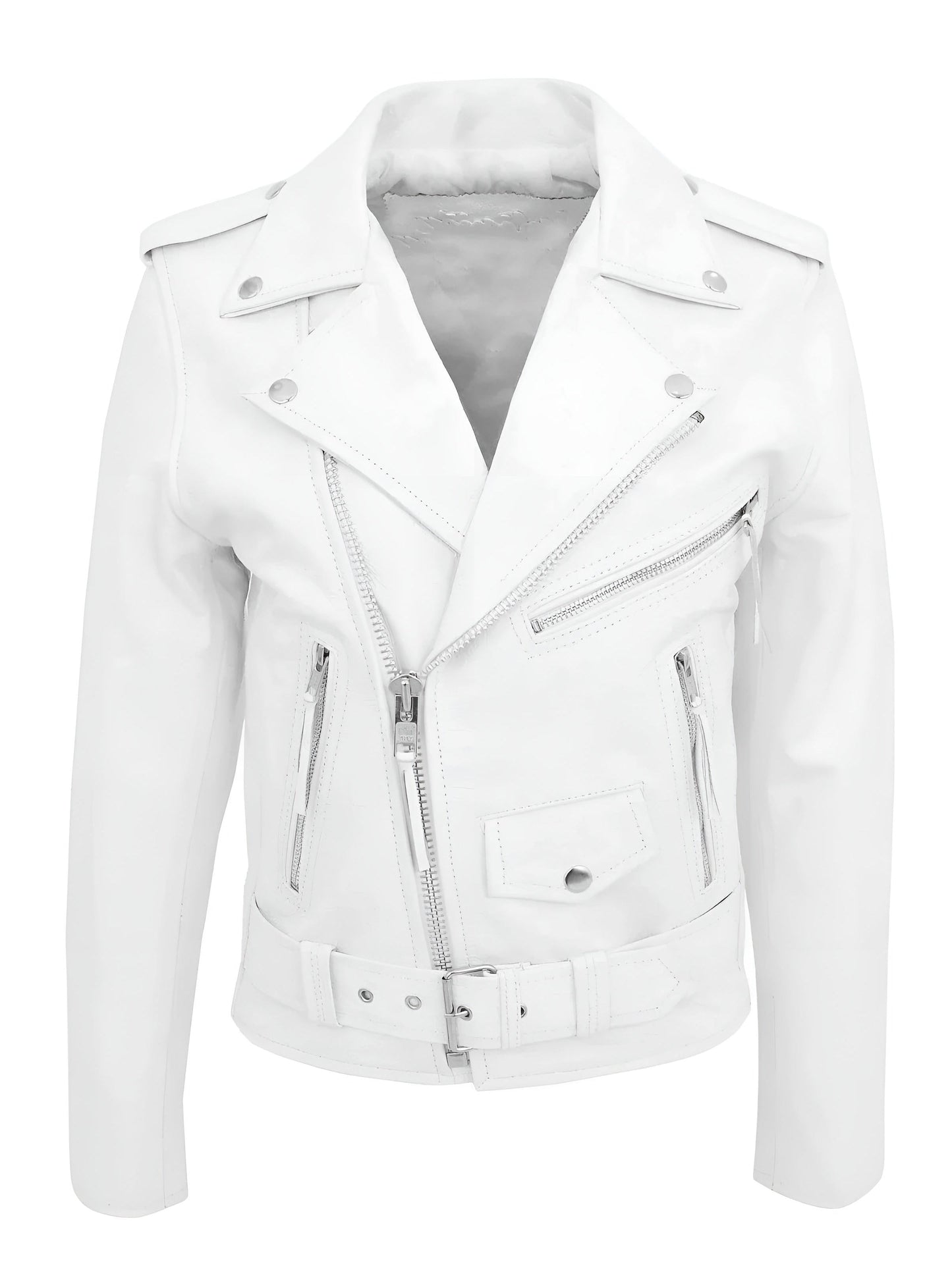 Austin | veste en cuir biker classique — 7