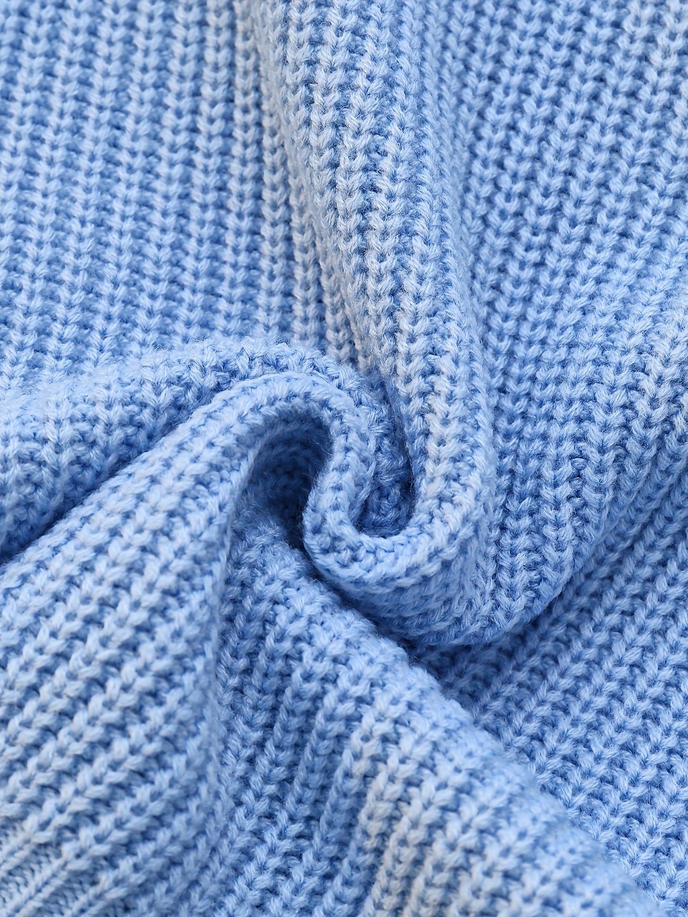 Pull confortable pour femme - Manches longues, col ras du cou, boutonnage sur le devant, couleur unie, coupe ample, convient pour une tenue décontractée automne/hiver, pull décontracté pour femme — 8