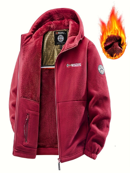[Shu Le Shui OBM] Nouveaux produits de Pâques en ligne ! Nouveaux vestes d'automne et d'hiver doublées et épaissies en polaire, tissu polaire à la mode, doublure en graphène, décontractées, à la mode, énergiques et polyvalentes, adaptées aux scénarios de — 3