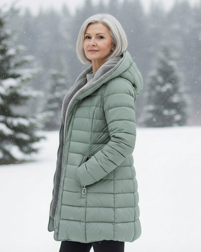 Grace - Warm Fleece Puffer Jacket — 10