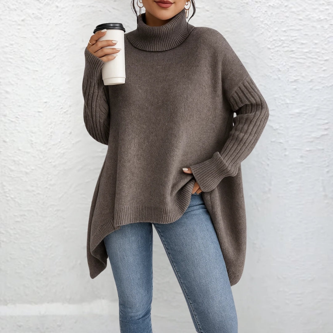 Brigit™ | Lässiger Rollkragenpullover — 3