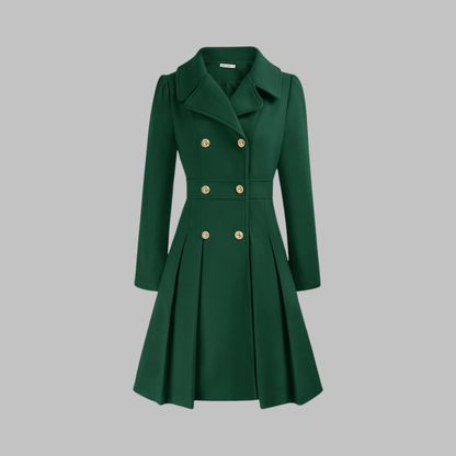 Amelia - Elegant Long Sleeve Coat — 10