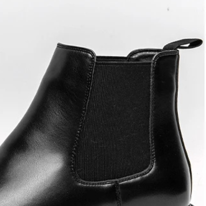 The Brookshire Lane Men’s Stylish Modern Pointed Chelsea Ankle Shoes — 7