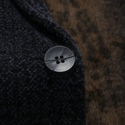 Aurélien | Veste Blazer à Carreaux Coupe Ajustée pour Homme - détail