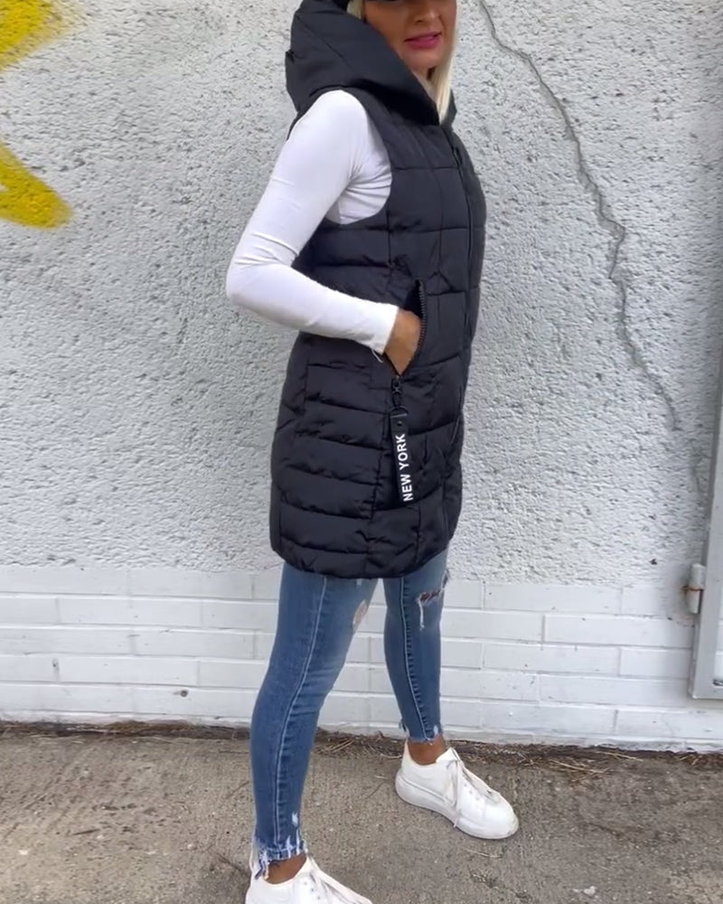 CELESTE™ - Sleeveless Puffer Jacket — 2