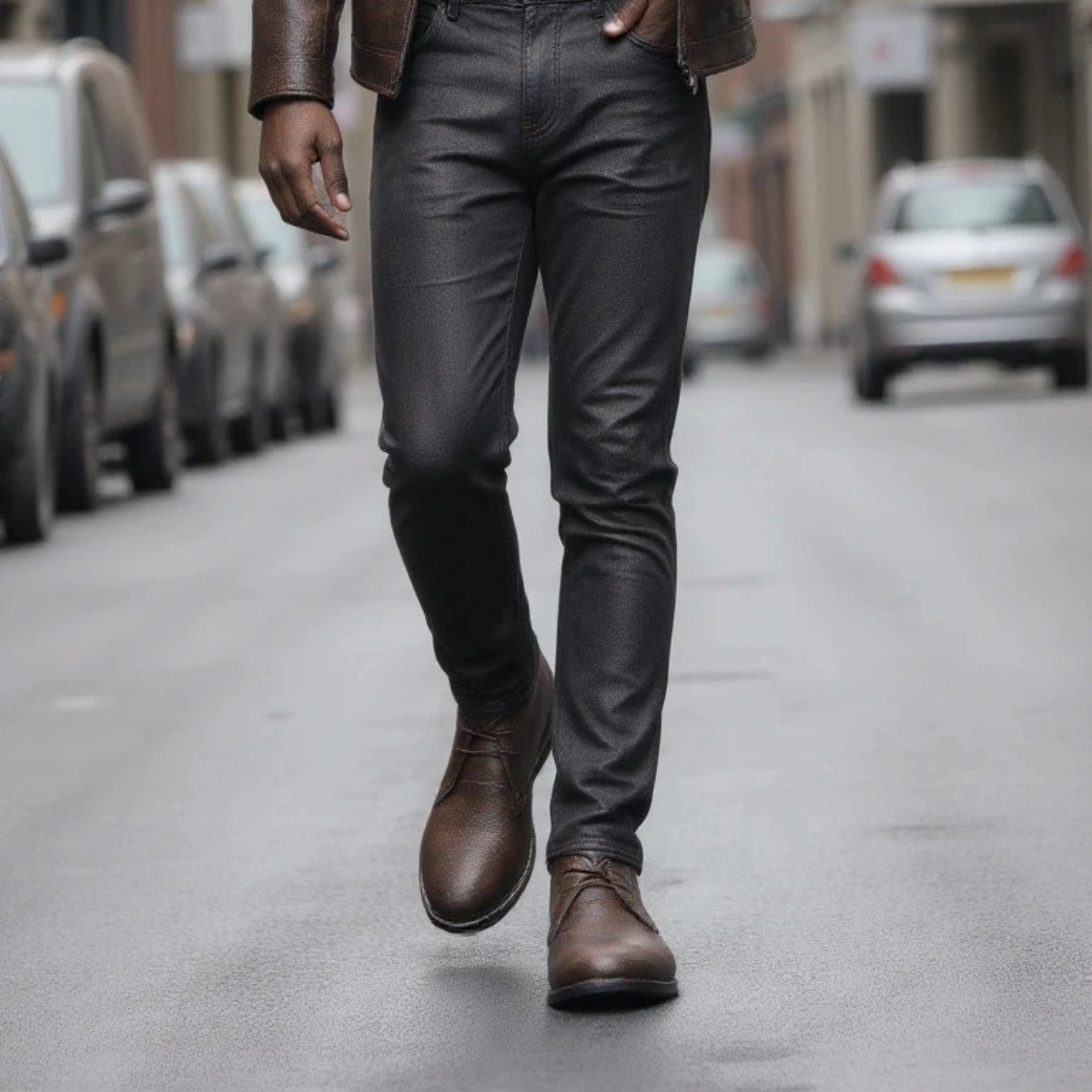 The Wildmere Men’s Vintage Ankle Brown Leather Boots — 6