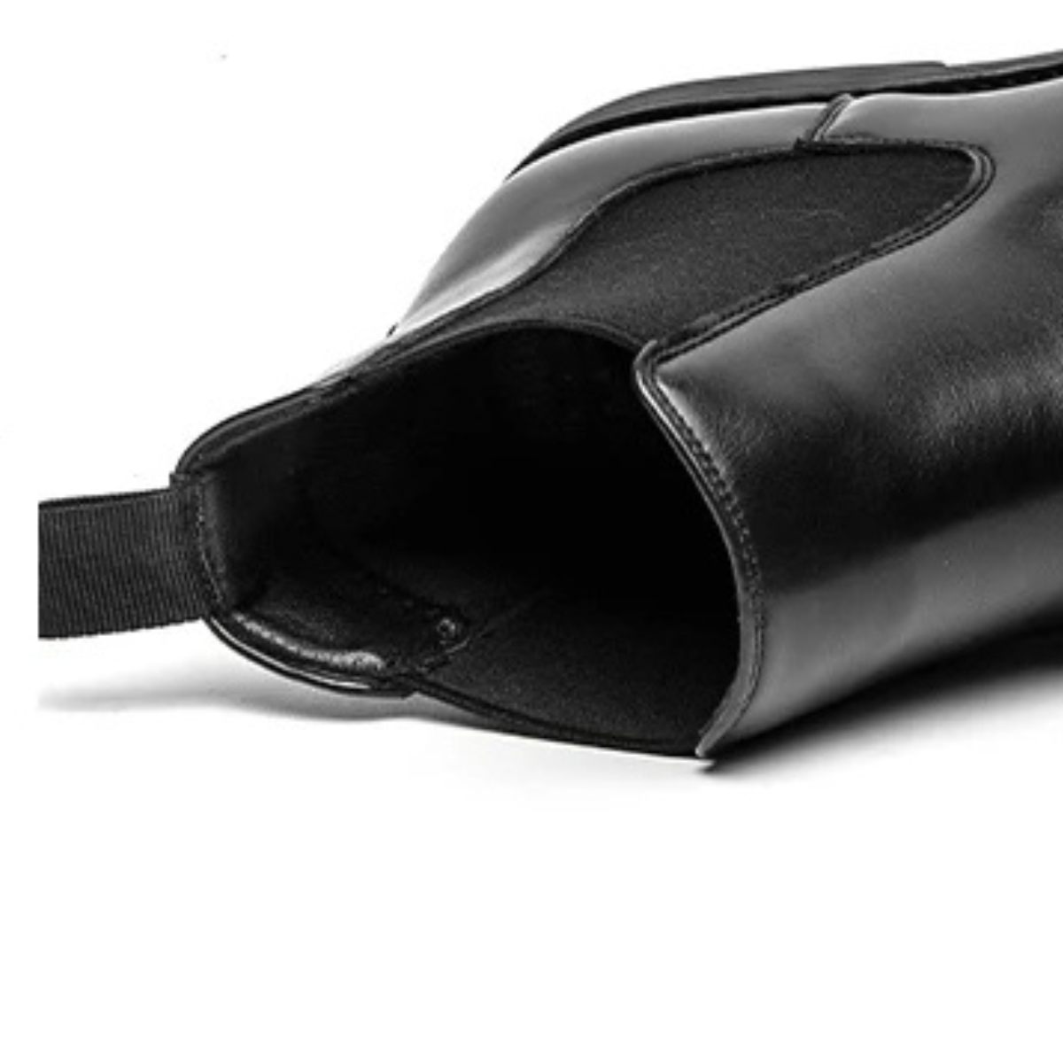 The Brookshire Lane Men’s Stylish Modern Pointed Chelsea Ankle Shoes — 6