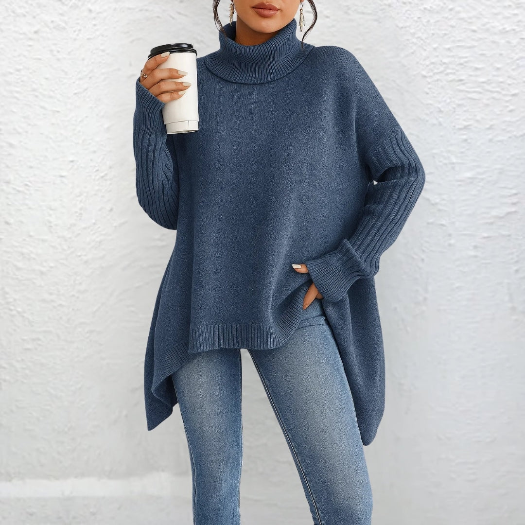 Brigit™ | Lässiger Rollkragenpullover — 1