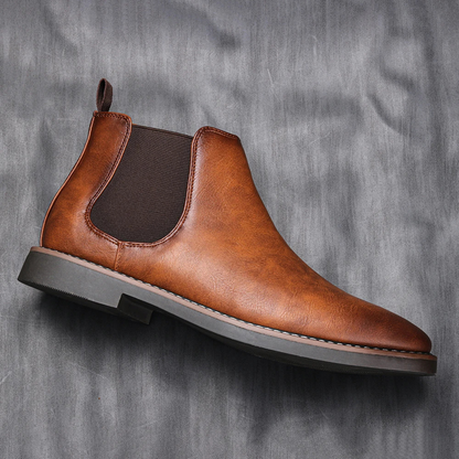 The Ridgeview Men’s Retro Slip On Chelsea Ankle Boots — 14