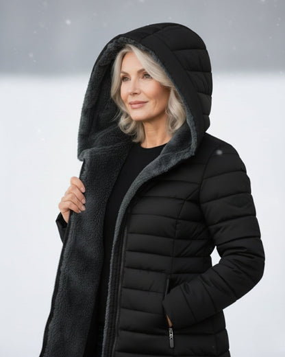 Grace - Warm Fleece Puffer Jacket — 5