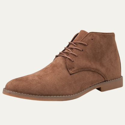 The Dockside Men’s Casual Suede Lace Up Ankle Boots — 5