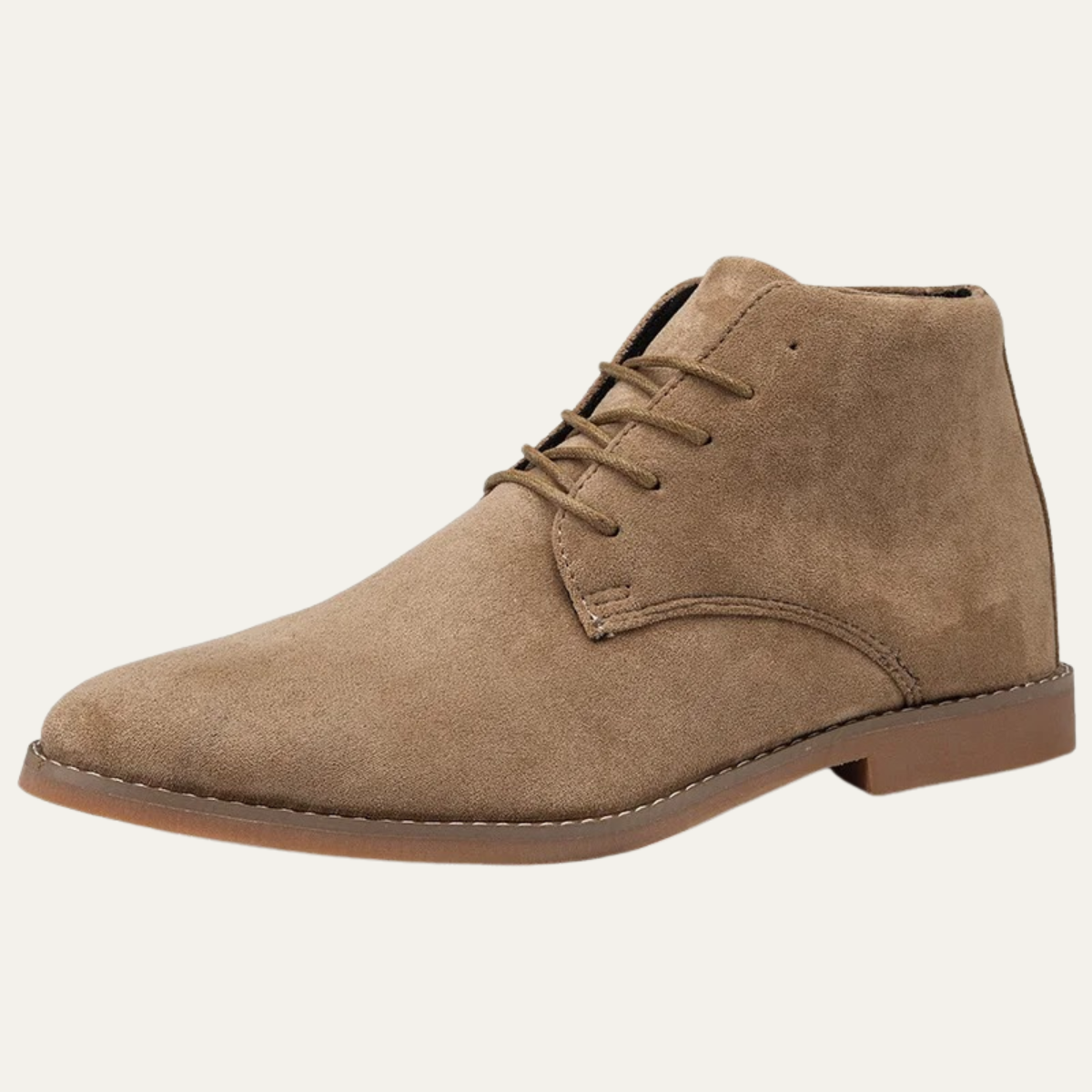 The Dockside Men’s Casual Suede Lace Up Ankle Boots — 9