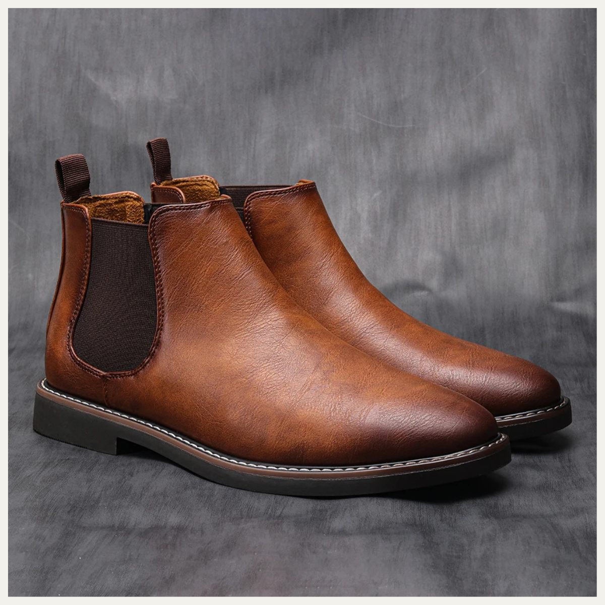 The Ridgeview Men’s Retro Slip On Chelsea Ankle Boots — 13