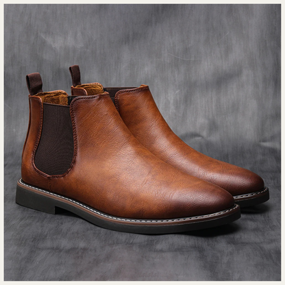 The Ridgeview Men’s Retro Slip On Chelsea Ankle Boots — 13
