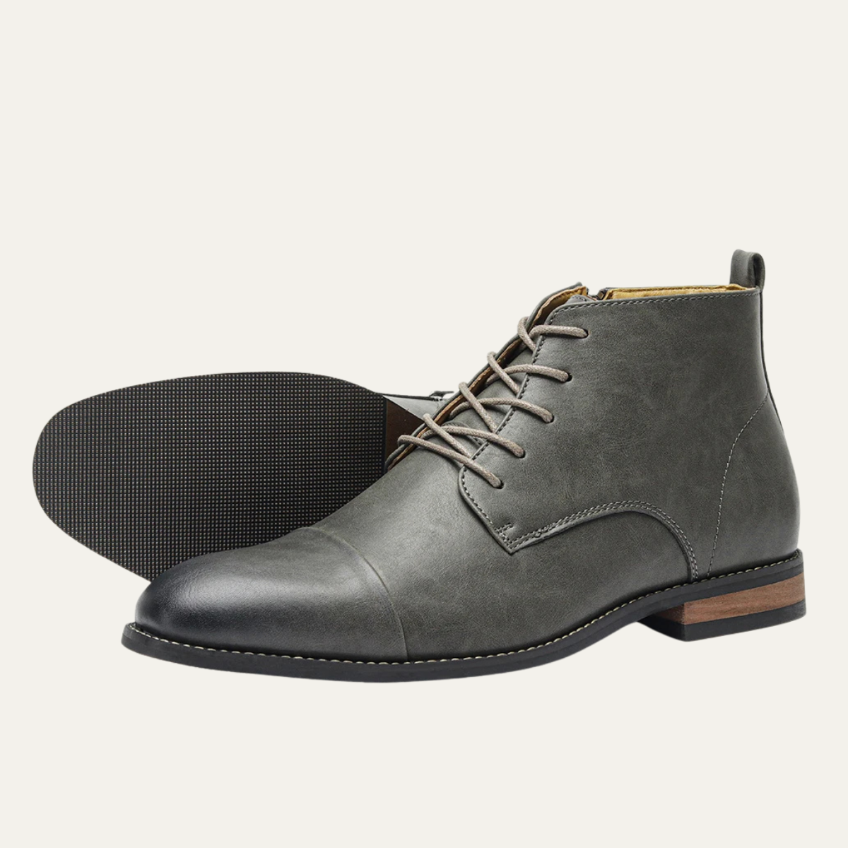 The Briarstone Men’s Leather Lace Up Smart Casual Ankle Boots — 1