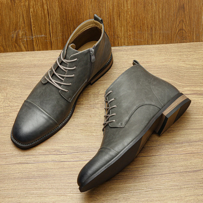 The Briarstone Men’s Leather Lace Up Smart Casual Ankle Boots — 4