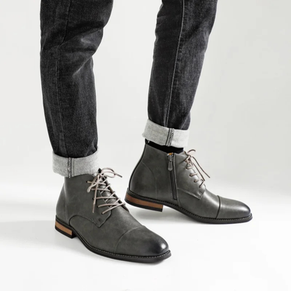 The Briarstone Men’s Leather Lace Up Smart Casual Ankle Boots — 2