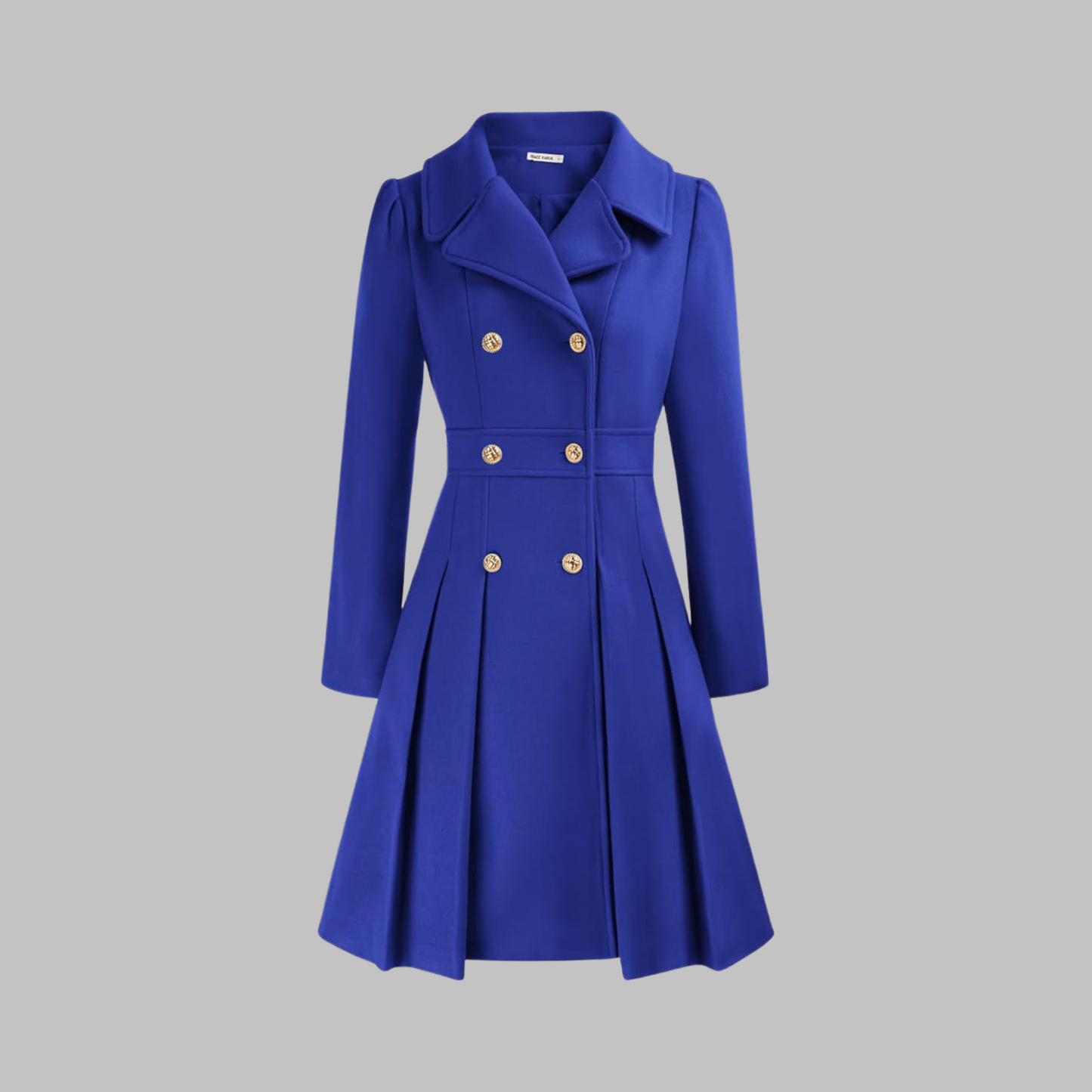 Amelia - Elegant Long Sleeve Coat — 18