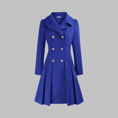 Amelia - Elegant Long Sleeve Coat — 18