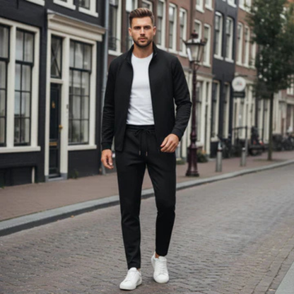 Le survêtement premium pour hommes Milford – Veste zippée à coupe moderne et joggings — 6