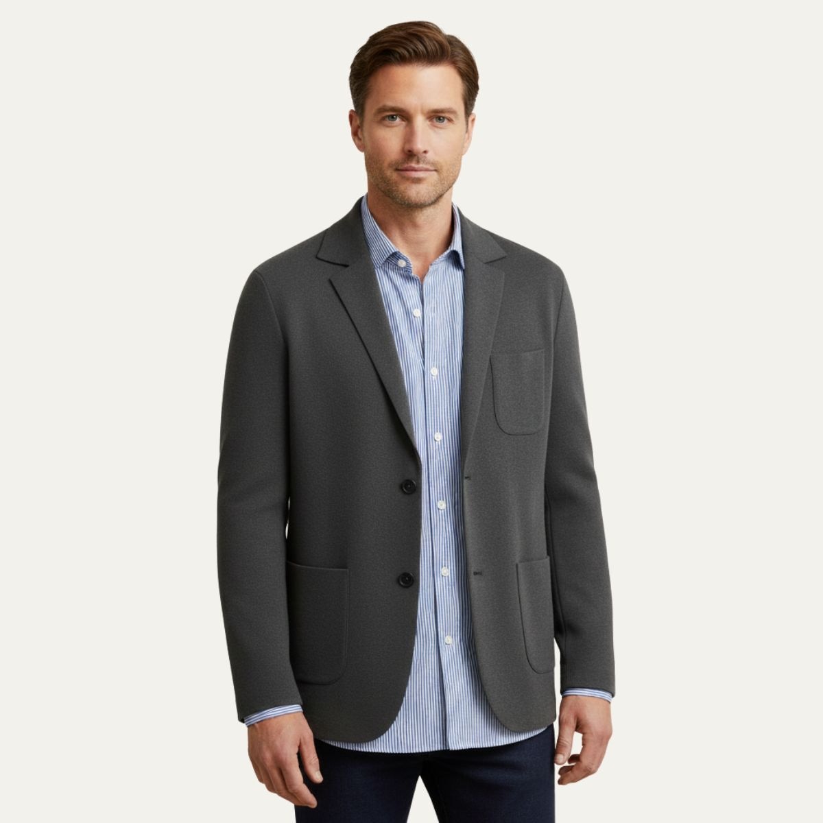 Le Blazer d'Été en Lin Oxford - Invité de Mariage Homme - Occasions Formelles — 4