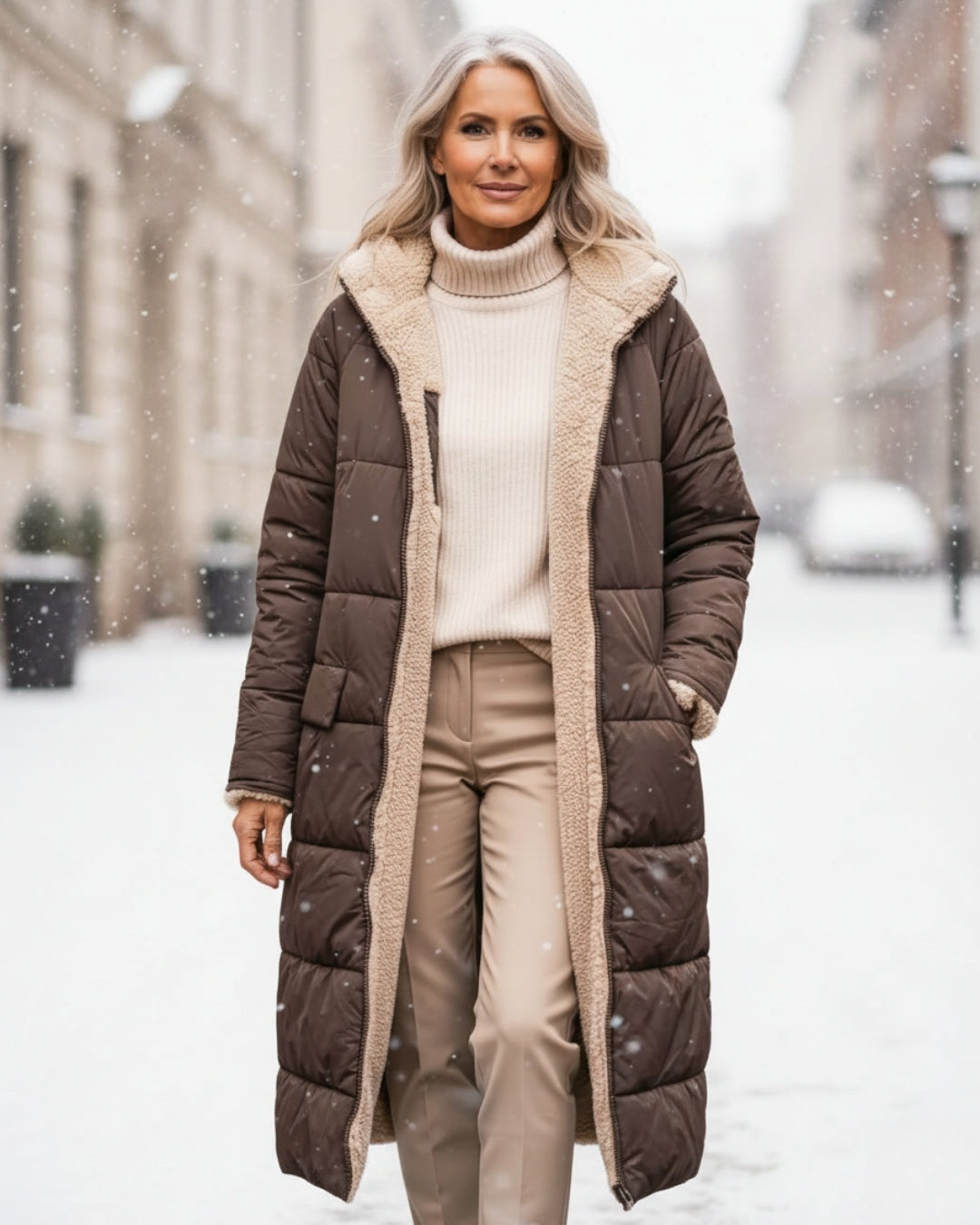 Gina - Warm Winter Coat — 1