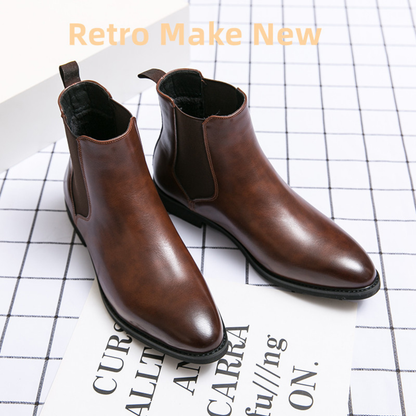 The Brookfall Men’s Elegant Leather Chelsea Dress Boots — 4