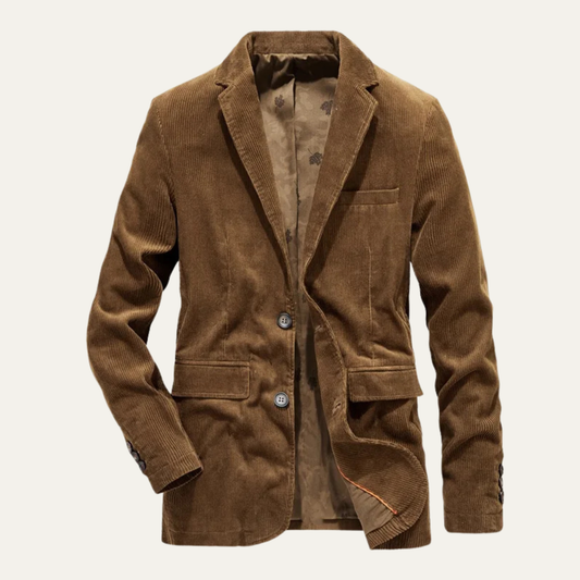 Le Blazer Vintage en Velours Côtelé pour Hommes Foxwell — 1