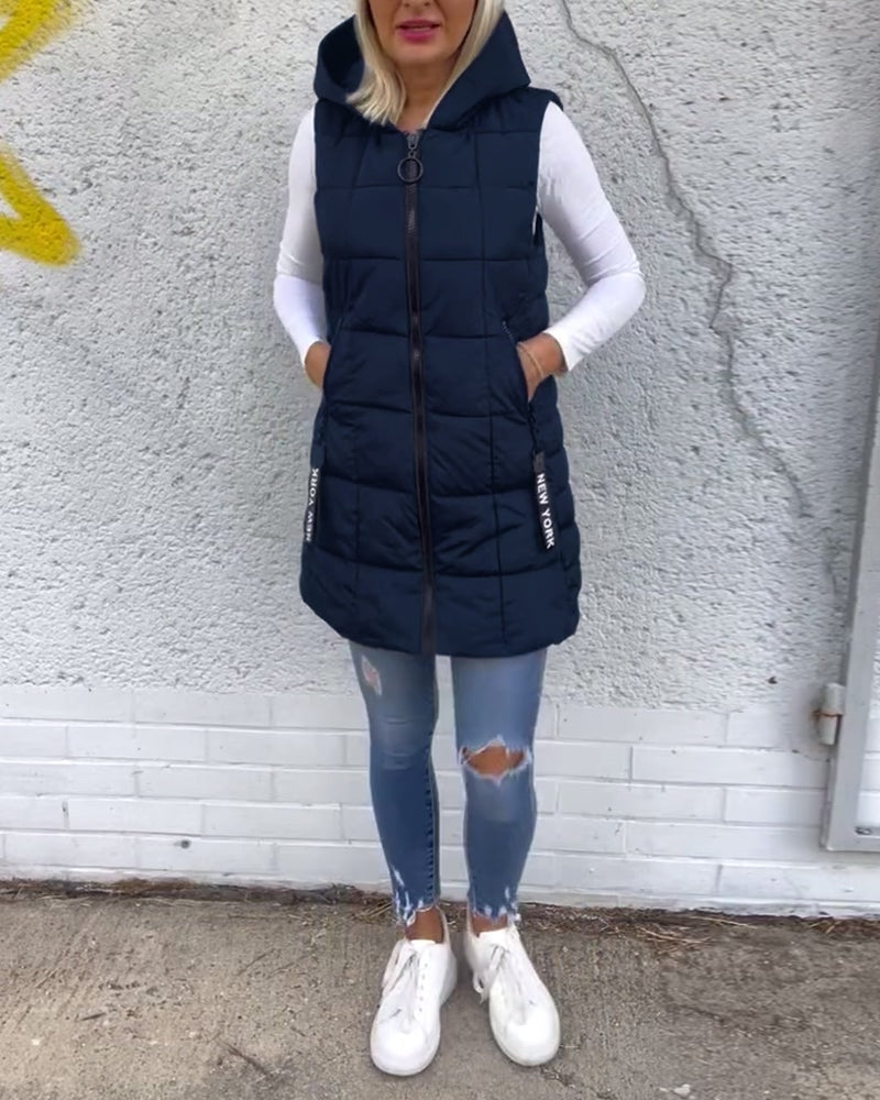 CELESTE™ - Sleeveless Puffer Jacket — 13