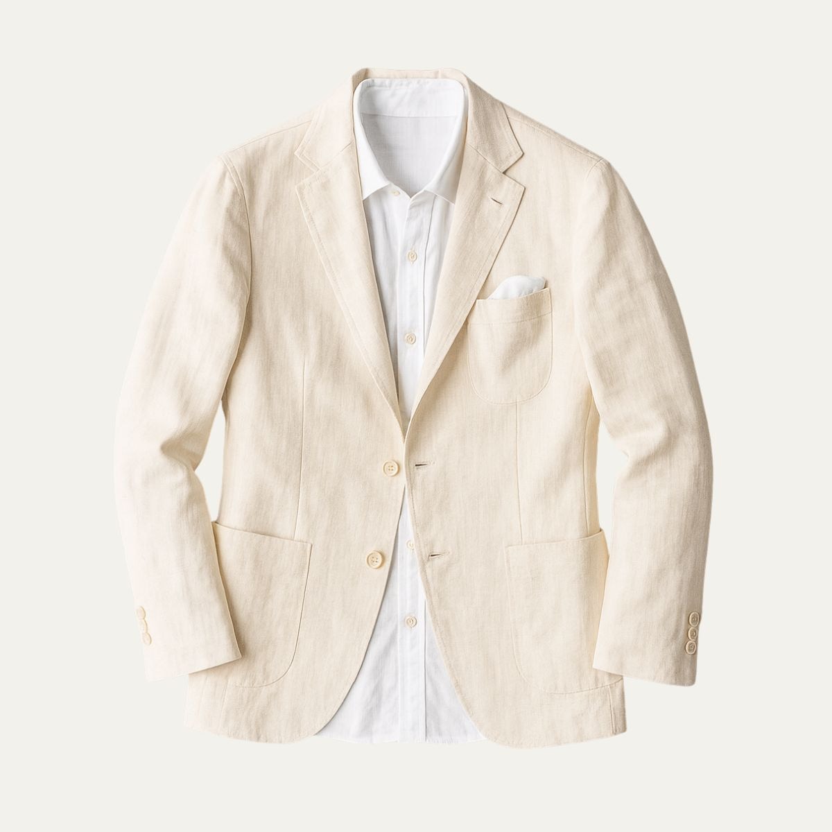 Le Blazer d'Été en Lin de Miami - Invité de Mariage Homme - Occasions Formelles — 1