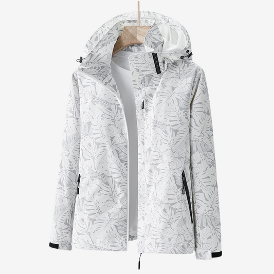Evy | Veste à Capuche Zippée Imprimée pour le Sport