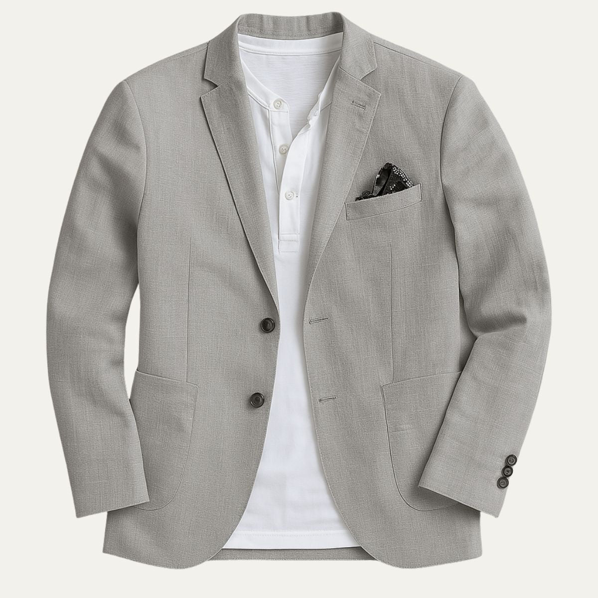 Le Blazer en Lin-Coton Windsor — Invité de Mariage Homme - Occasions Formelles — 4