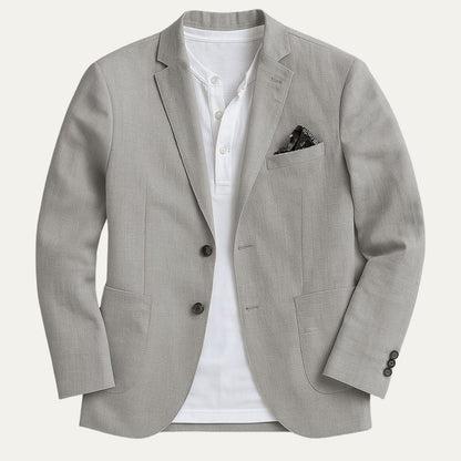 Le Blazer en Lin-Coton Windsor — Invité de Mariage Homme - Occasions Formelles — 4