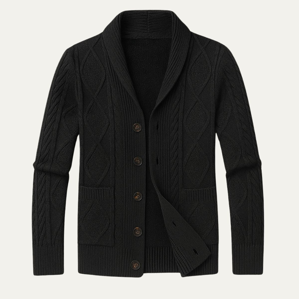 Le Cardigan 100% Cachemire de Manchester pour Hommes — 7