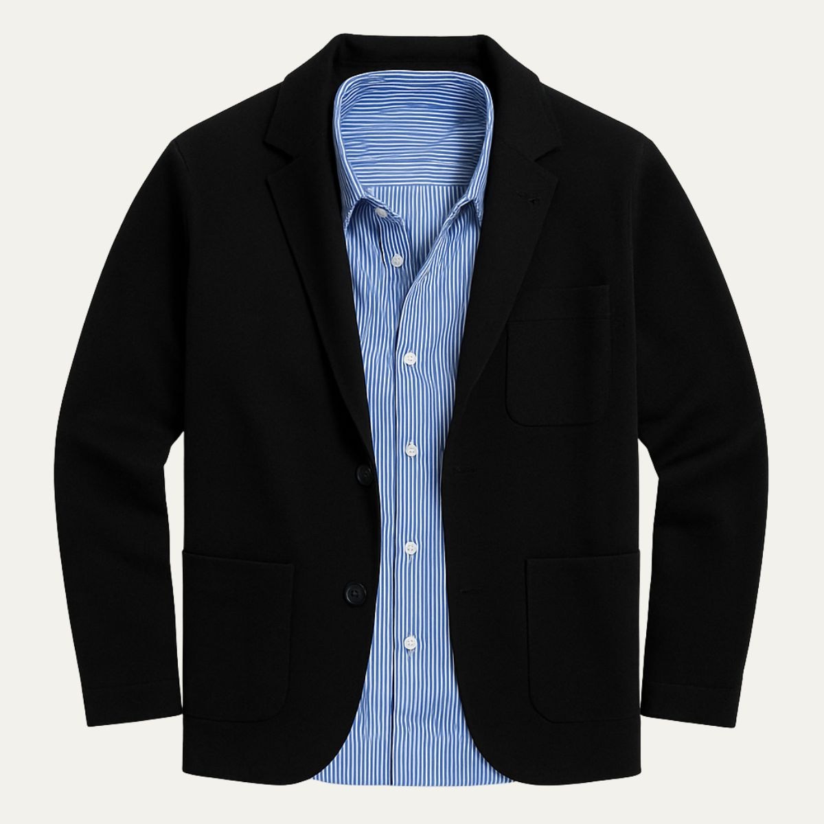 Le Blazer d'Été en Lin Oxford - Invité de Mariage Homme - Occasions Formelles — 9