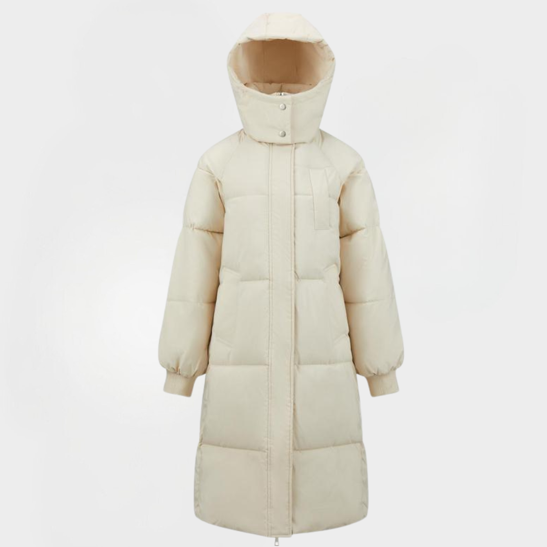 BERNA™ - Classic Hooded Puffer Jacket Long Winter Coat for Women — 2