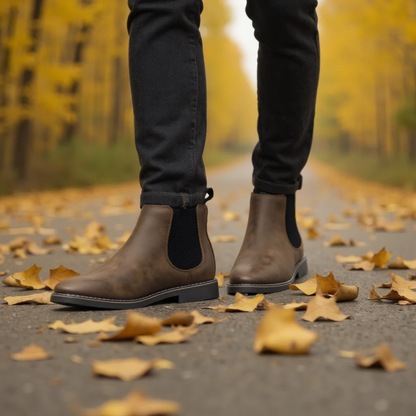 The Ridgeview Men’s Retro Slip On Chelsea Ankle Boots — 4