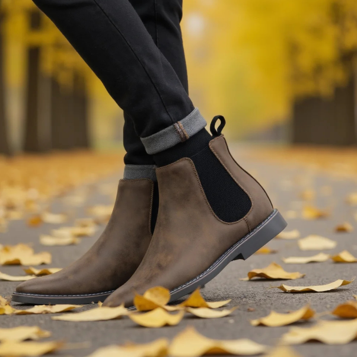 The Ridgeview Men’s Retro Slip On Chelsea Ankle Boots — 5
