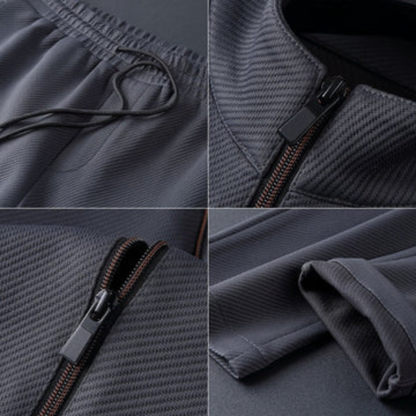 Le survêtement premium pour hommes Milford – Veste zippée à coupe moderne et joggings — 4