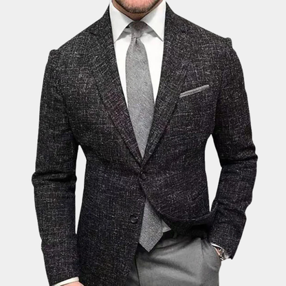 Le Blazer à Carreaux Classique Ajusté pour Hommes Willoughby — 4
