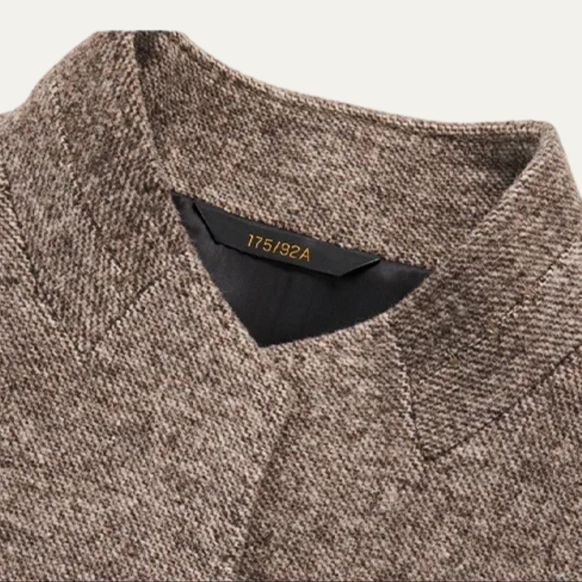 Le Blazer d'Affaires pour Hommes Alghero en Fleece Chaud avec Col Montant — 5