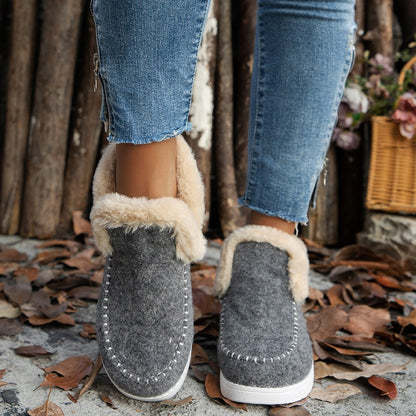 ❄️Bottines D’Hiver Femme Antidérapantes Avec Fausse Fourrure — 8