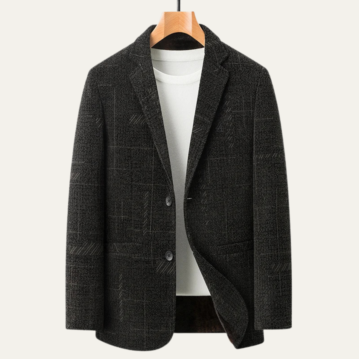 La Veste de Travail Décontractée à Carreaux Slim Fit pour Hommes de Cornwall — 4