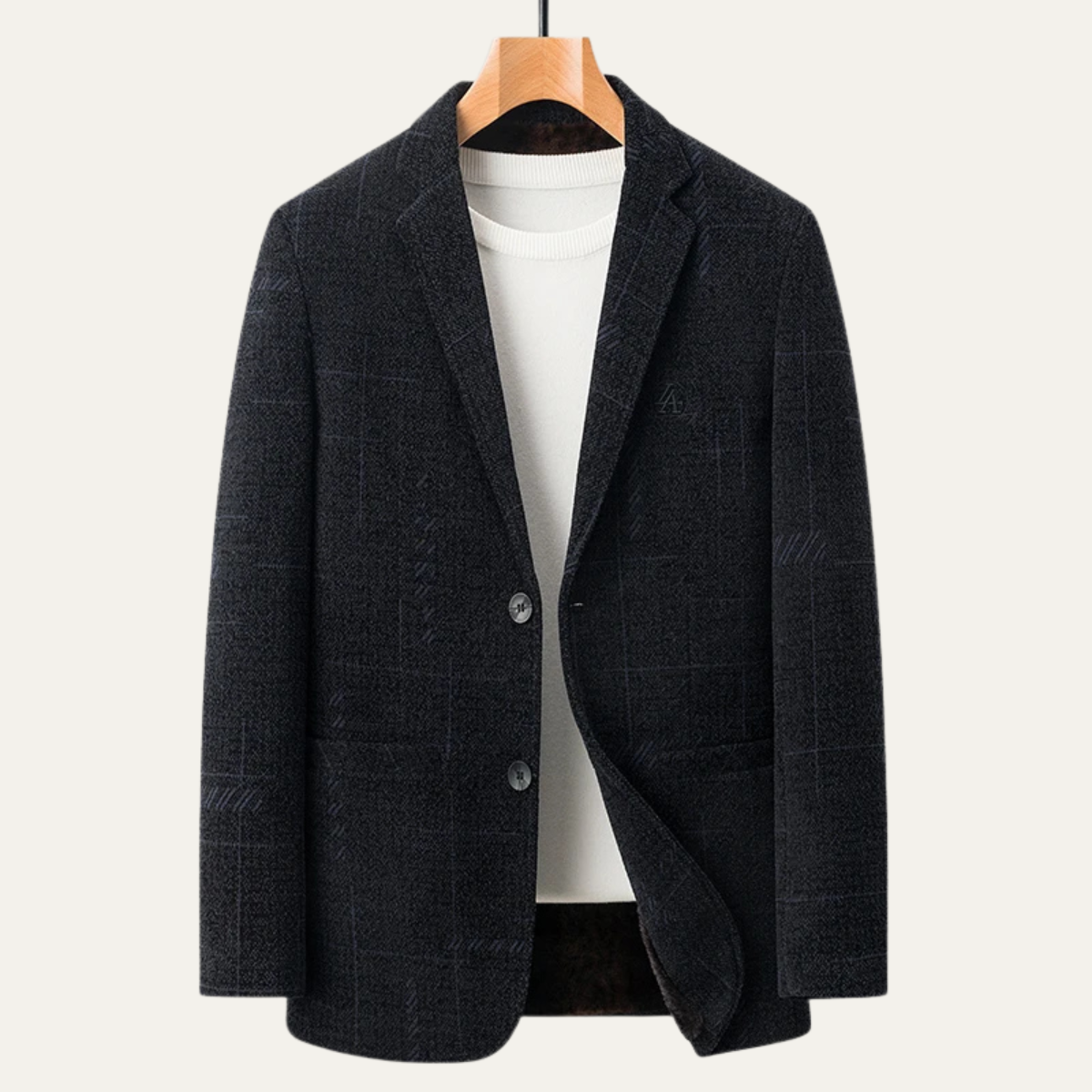 La Veste de Travail Décontractée à Carreaux Slim Fit pour Hommes de Cornwall — 5