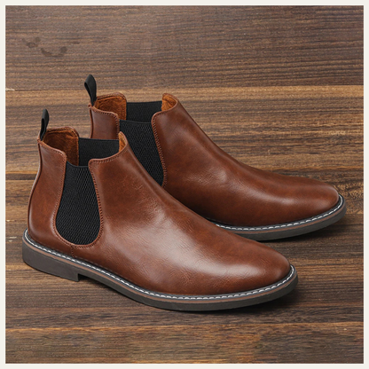 The Ridgeview Men’s Retro Slip On Chelsea Ankle Boots — 11