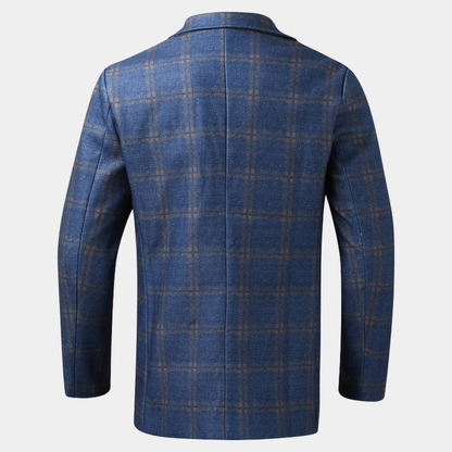 Le Blazer à Carreaux Classique Ajusté pour Hommes Willoughby — 2