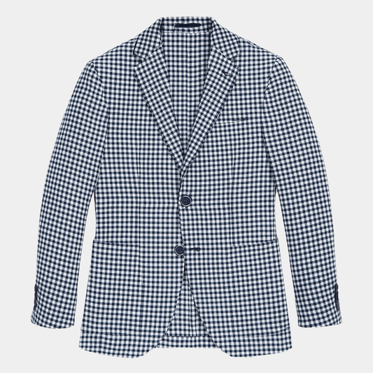 Le Pull en Coton à Col Montant et Zip Demi de Hartford pour Hommes — 1