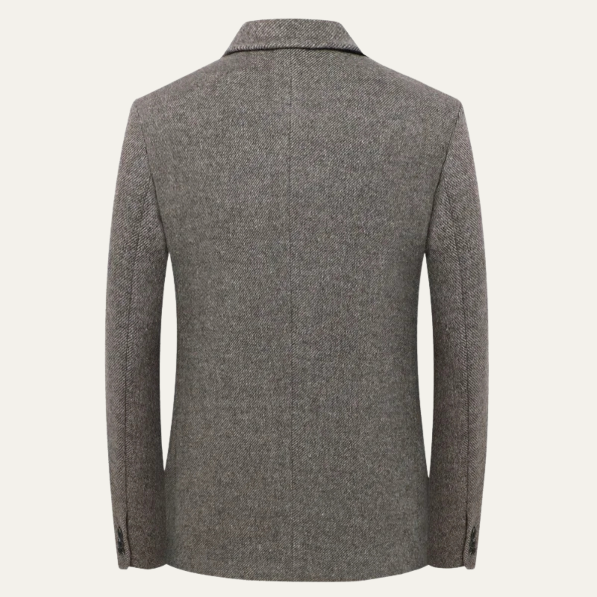 La Veste de Travail Décontractée en Laine Mélangée pour Hommes Essex à Boutonnage Simple — 2