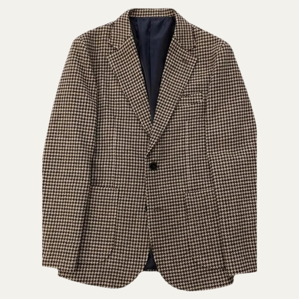 Le Blazer Retro en Laine Tweed pour Hommes Lezzeno — 1